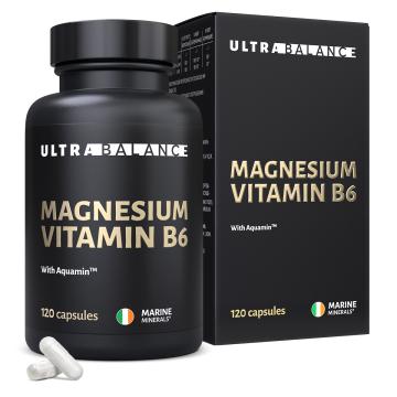 UltraBalance, Магний В6, капсулы, 120 шт.