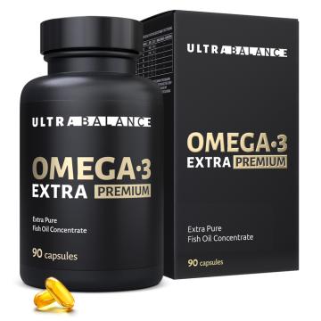 UltraBalance, Омега-3 Экстра, капсулы, 90 шт.
